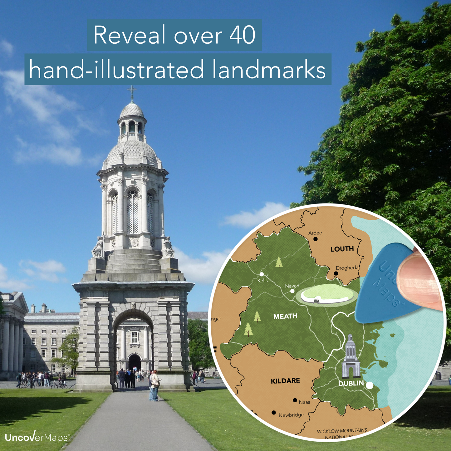 Island of Ireland Scratch Off Map