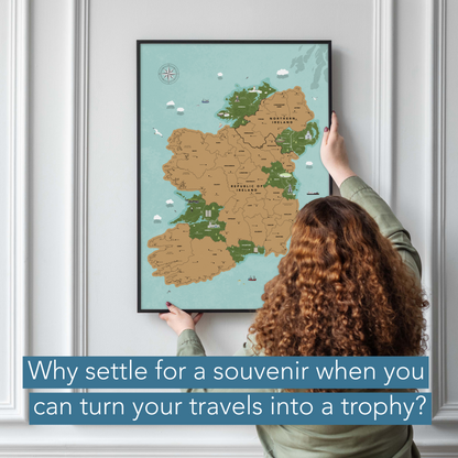 Island of Ireland Scratch Off Map