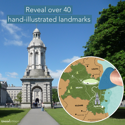 Island of Ireland Scratch Off Map